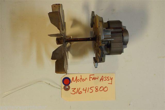 KENMORE STOVE 316415800 Motor fan USED PART KENMORE STOVE 316415800 Motor fan USED PART